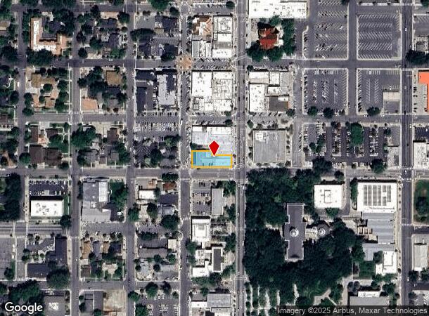 202 N Carson St, Carson City, NV Parcel Map