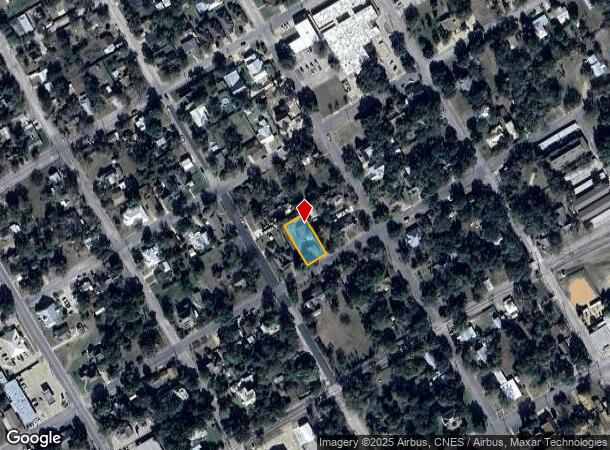 325 E Fannin St, La Grange, TX Parcel Map