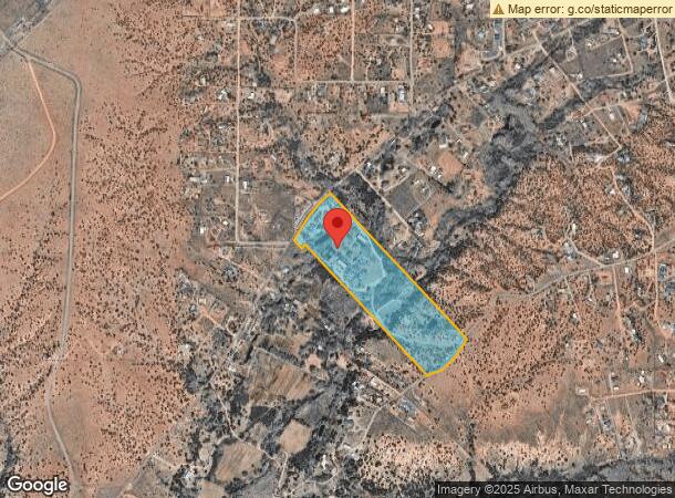  242 Los Pinos Rd, Santa Fe, NM Parcel Map