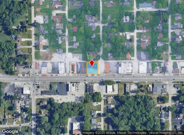  3500 W 159Th St, Markham, IL Parcel Map