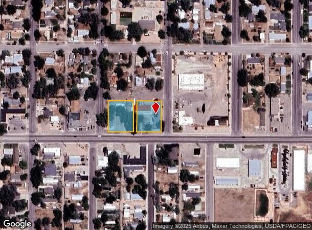 628 E Richards St, Douglas, WY Parcel Map