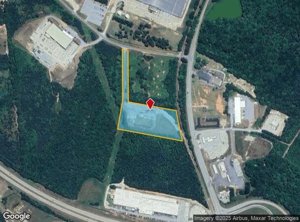 Highway 221 N, Laurens, SC Parcel Map