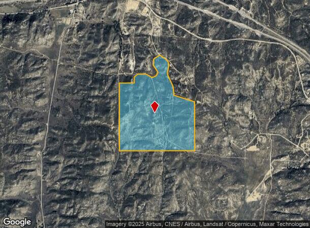 Old Highway 80, Pine Valley, CA Parcel Map