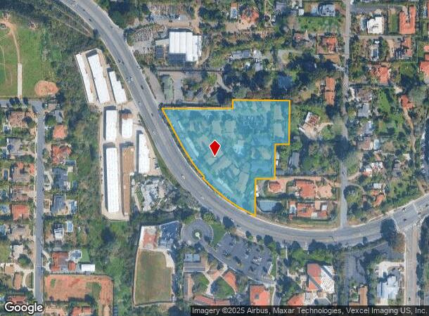  924 Encinitas Blvd, Encinitas, CA Parcel Map