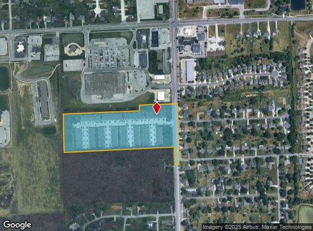  5501 Maplecrest Rd, Fort Wayne, IN Parcel Map