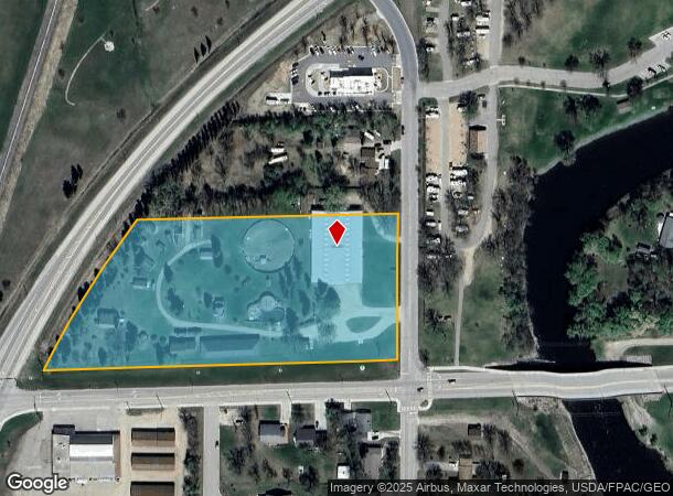 825 Oakland Park Rd, Thief River Falls, MN Parcel Map