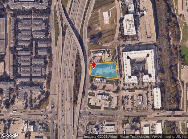  11870 N Central Expy, Dallas, TX Parcel Map
