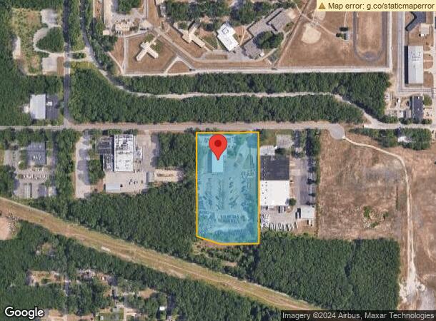  2611 Olthoff St, Muskegon, MI Parcel Map