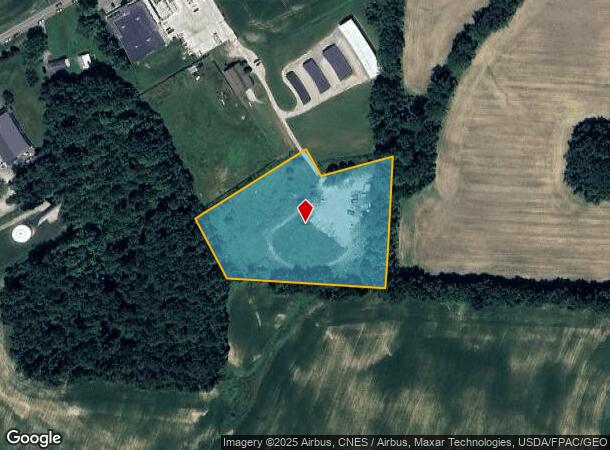 915 W Coshocton St, Johnstown, OH Parcel Map