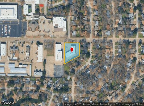 2122 W Park Row Dr, Arlington, TX Parcel Map