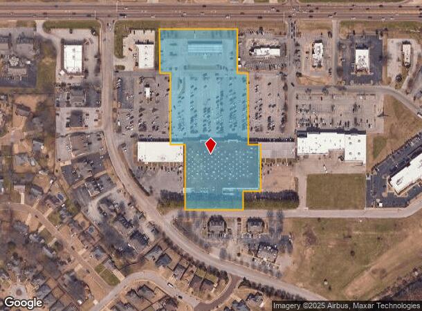  7427 Goodman Rd, Olive Branch, MS Parcel Map