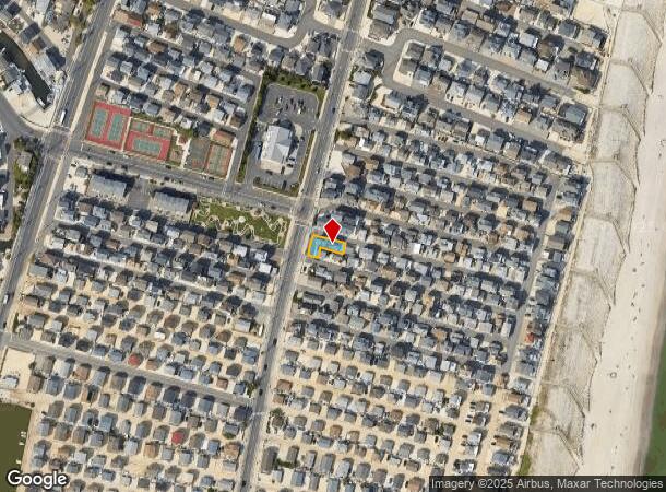 73 E Pacific Way, Lavallette, NJ Parcel Map