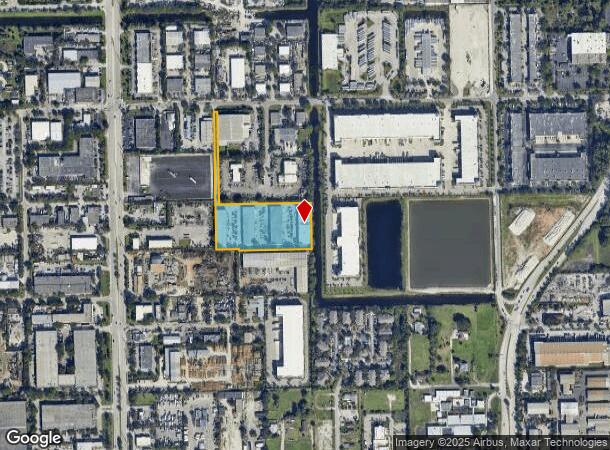 1910 Nw 18Th St, Pompano Beach, FL Parcel Map