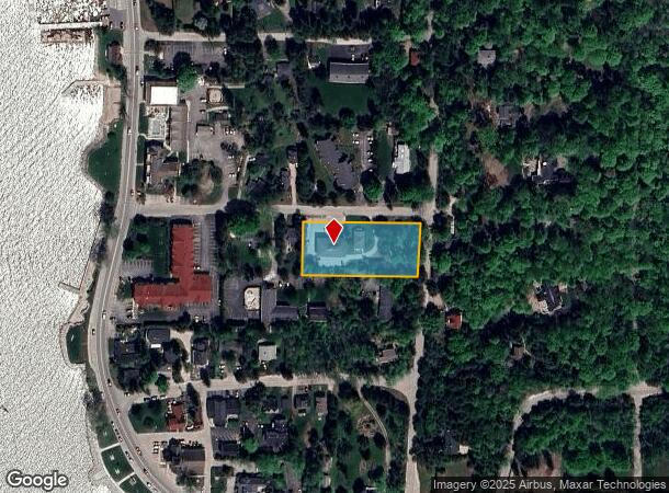  3043 Cedar St, Ephraim, WI Parcel Map