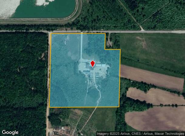  4050 E Gordonville Rd, Midland, MI Parcel Map