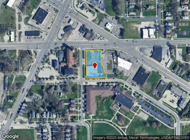  1121 W Bancroft St, Toledo, OH Parcel Map