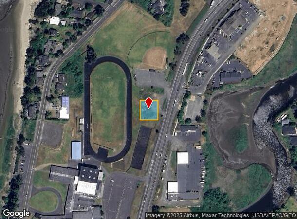  2080 N Roosevelt Dr, Seaside, OR Parcel Map