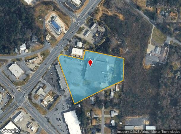 2518 E Walnut Ave, Dalton, GA Parcel Map