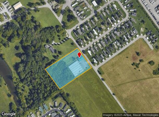  2401 Addmore Ln, Clarksville, IN Parcel Map