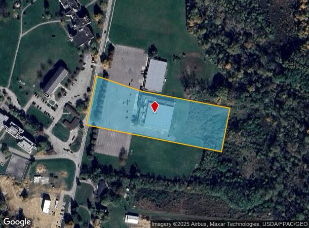 1055 N Bickett Rd, Wilberforce, OH Parcel Map