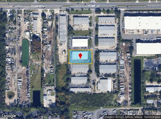  4802 Distribution Ct, Orlando, FL Parcel Map