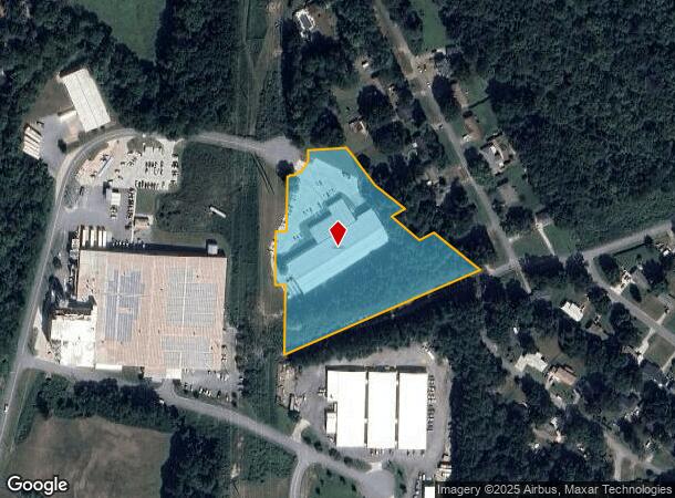 2500 Donn Dr, Cartersville, GA Parcel Map
