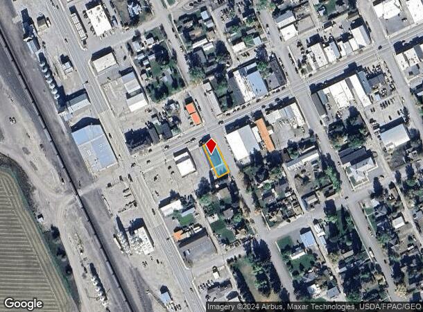  122 Broadway St, Townsend, MT Parcel Map