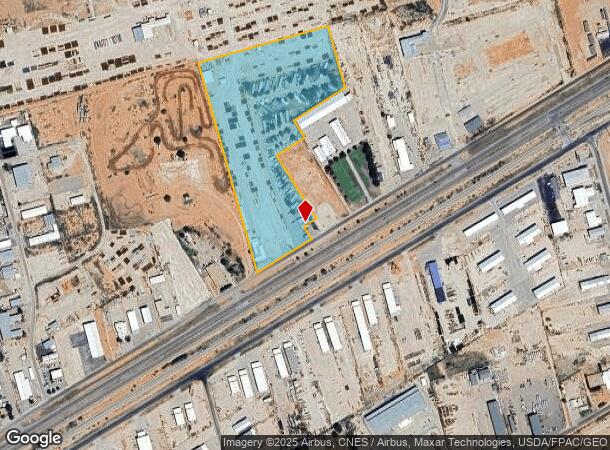  7720 W Highway 80, Midland, TX Parcel Map