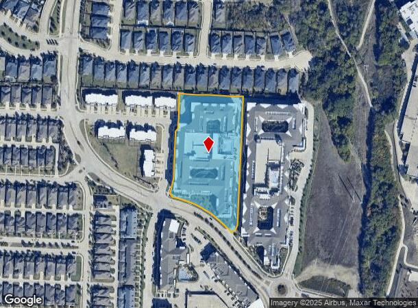  1165 Montgomery Blvd, Allen, TX Parcel Map