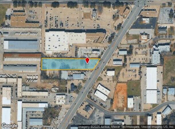  2412 S Cooper St, Arlington, TX Parcel Map