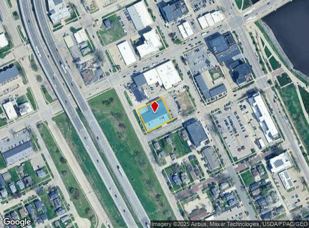 218 4Th Ave Sw, Cedar Rapids, IA Parcel Map