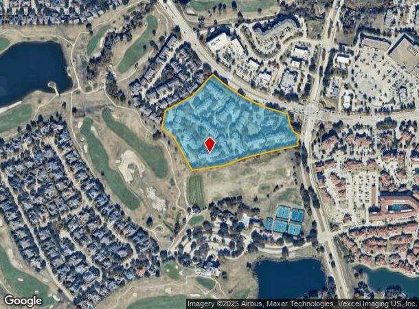 7101 Virginia Pky, Mckinney, TX Parcel Map