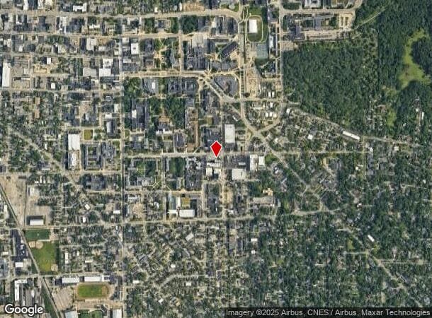 1116 S University Ave, Ann Arbor, MI Parcel Map