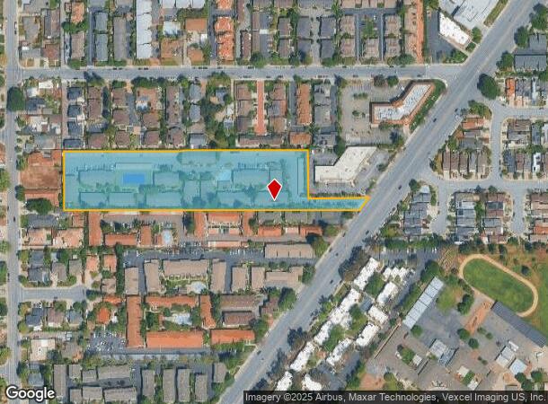 3475 S Bascom Ave, Campbell, CA Parcel Map