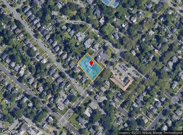  541 E Broad St, Westfield, NJ Parcel Map