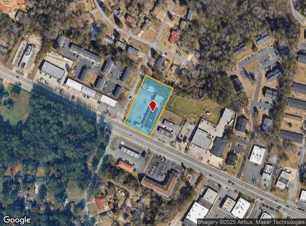 3743 Mercer University Dr, Macon, GA Parcel Map