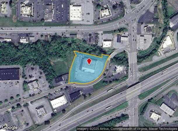 301 Village Cir, Bristol, VA Parcel Map