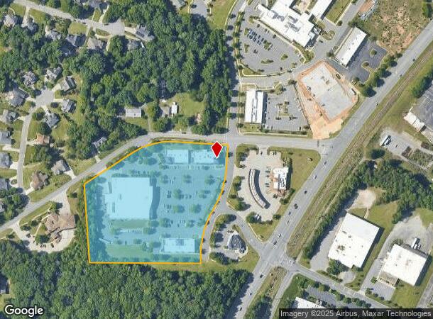2504 Somerset Center Dr, Winston Salem, NC Parcel Map