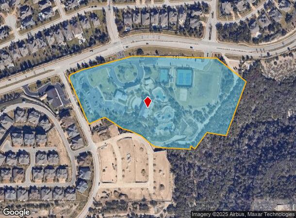 901 Highland Blvd, Austin, TX Parcel Map