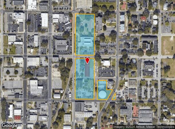  160 E Fort King St, Ocala, FL Parcel Map