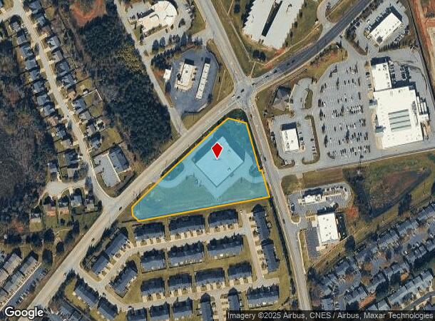 805 Hammett Bridge Rd, Greer, SC Parcel Map