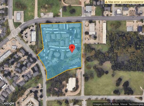  2200 Forest Ridge Dr, Bedford, TX Parcel Map