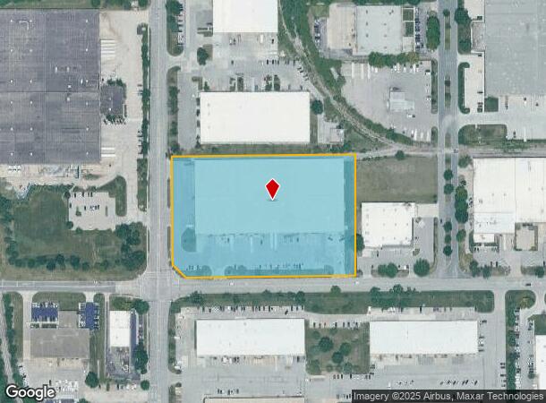  9847 Lackman Rd, Lenexa, KS Parcel Map