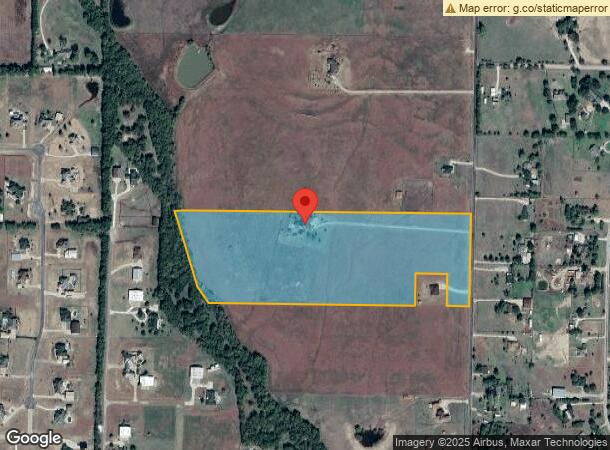  9025 Chisum Rd, Sanger, TX Parcel Map