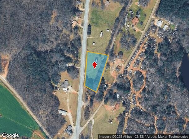 Highway 17, Canon, GA Parcel Map