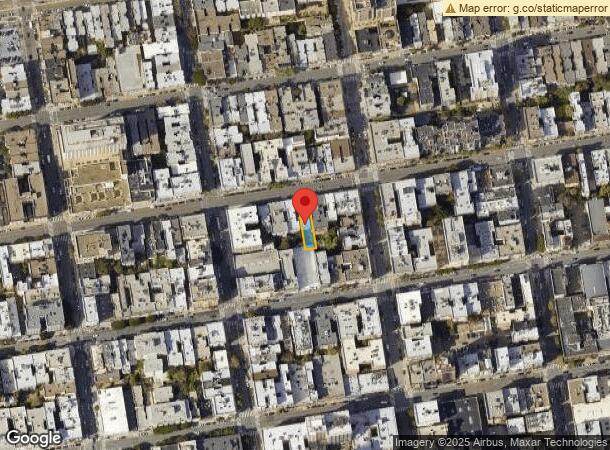  1045 Bush St, San Francisco, CA Parcel Map