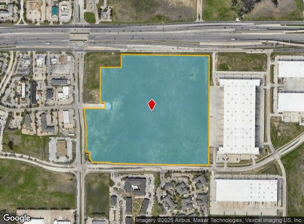  5000 N Beach St, Fort Worth, TX Parcel Map