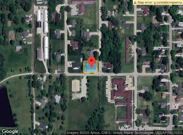  300 W Kelley St, Sigourney, IA Parcel Map