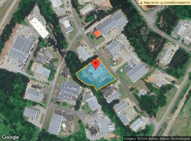  450 Wilbanks Dr, Ball Ground, GA Parcel Map