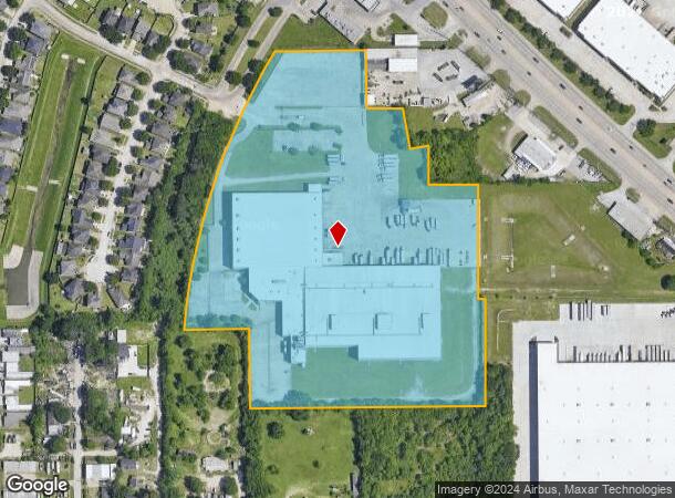  13400 Hollister Dr, Houston, TX Parcel Map